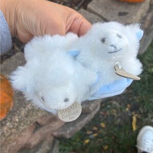 Dou Dou Compagnie Paris (baby) lamb slippers
